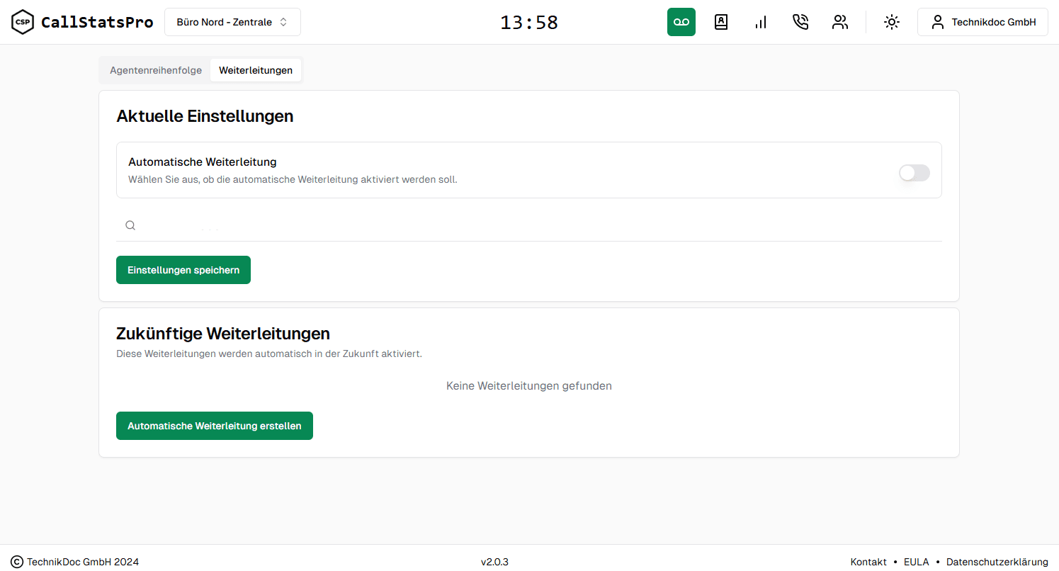 Weiterleitungen planen statt improvisieren.